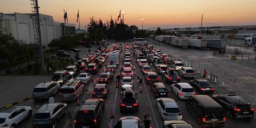 Kapıkule’de gurbetçilerin hüzünlü dönüş yolculuğu