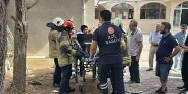 Ataşehir’de bir çocuk, koluna saplanan demirle hastaneye kaldırıldı