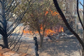 Çanakkale’deki yangında dumandan etkilenenlerin sayısı 77’e çıktı