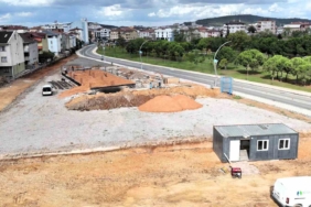 Şehit Yakınları ve Gazi Evi projesinde inşaat ilerliyor