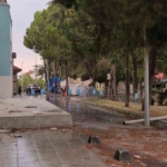 Depremin vurduğu Sındırgı’da aylar sonra yağmur yağdı