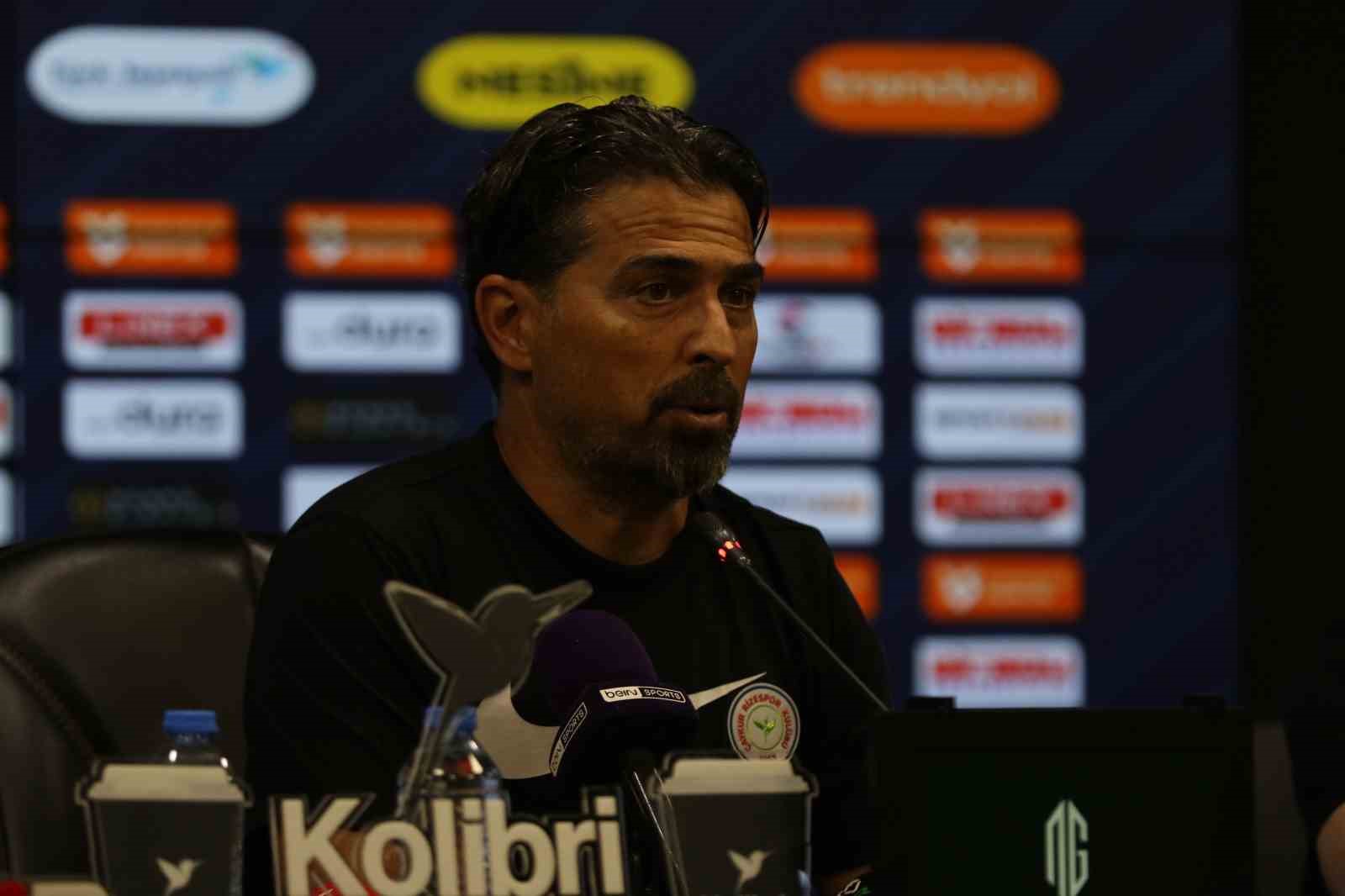 İlhan Palut: "1 puanı kazanç olarak görüyorum"