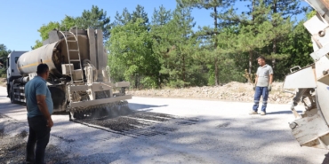 Dağ ilçelerinde ulaşıma konfor geldi