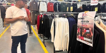 Giyimkent esnafından Gazze’ye destek