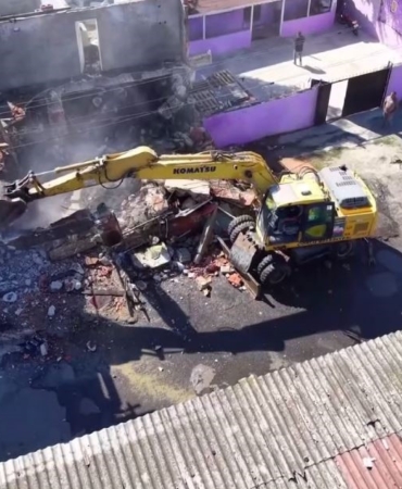 "Kore" Mahallesi’nde büyük temizlik: Zulalar tek tek yıktırıldı