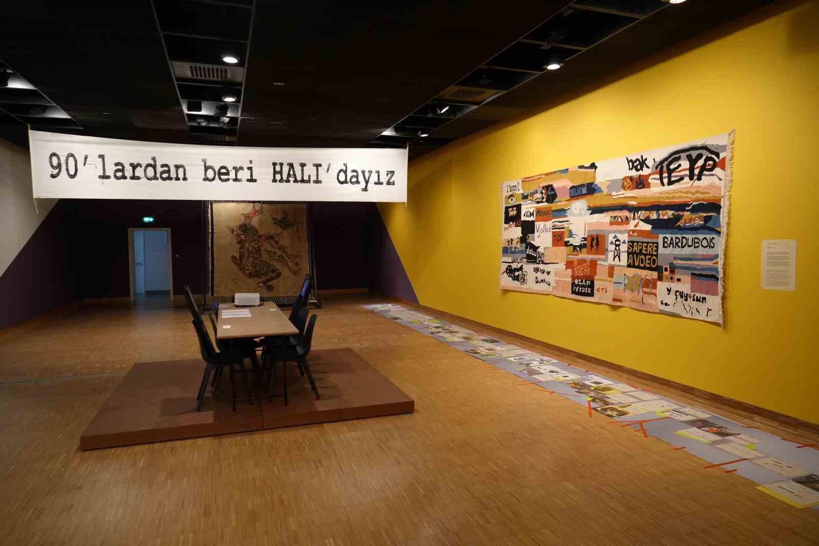 ’90’lardan Beri Halı’dayız’ sergisi Salt Beyoğlu’nda ziyarete açıldı