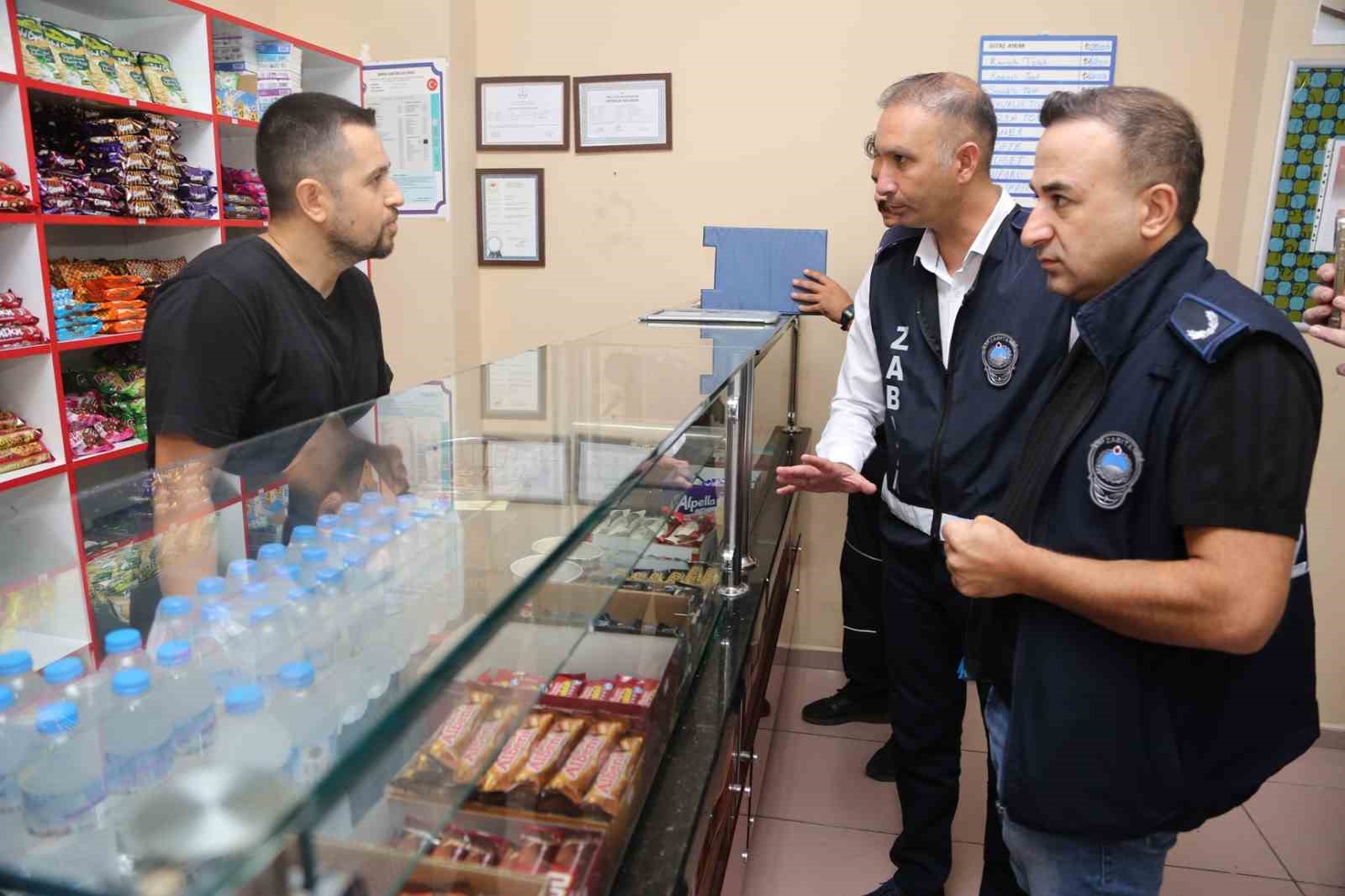 Nilüfer’de kantin ve kırtasiyeler mercek altında