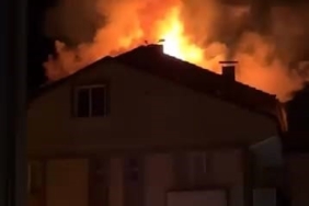 Bursa’da çatı katında çıkan yangın korkuttu