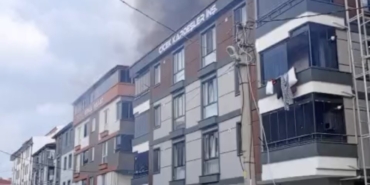 Tekirdağ’da çatı katında çıkan yangın söndürüldü