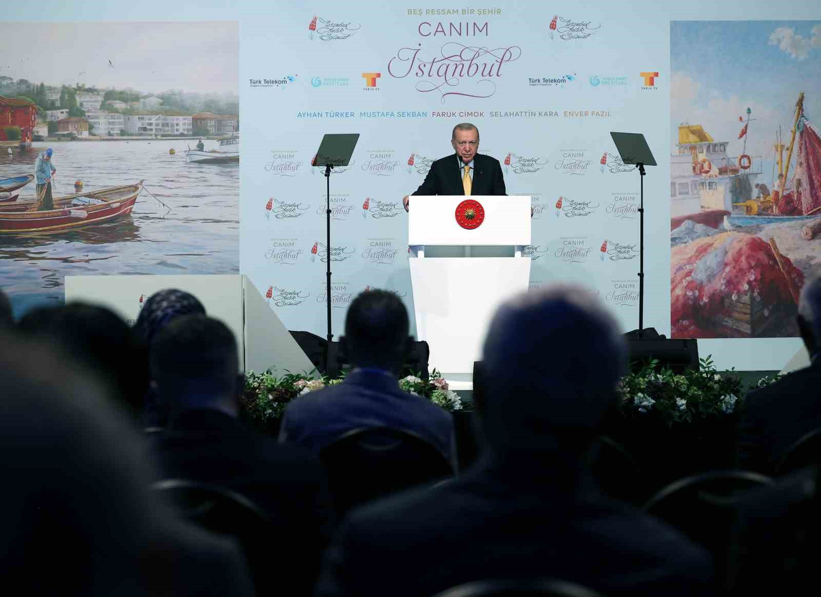 Cumhurbaşkanı Erdoğan: "İstanbul için hiçbir zaman yaptıklarımızla yetinmedik, yetinmeyeceğiz"