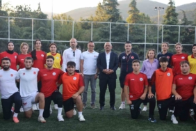 Başkan Söğüt geleceğin en büyük umut kaynağı sporcularla bir arada