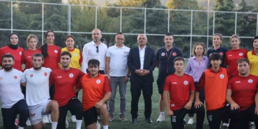 Başkan Söğüt geleceğin en büyük umut kaynağı sporcularla bir arada