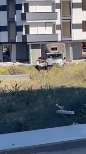 Başakşehir’de ilginç hırsızlık kavgası, önce yumrukladı sonra kaçtı