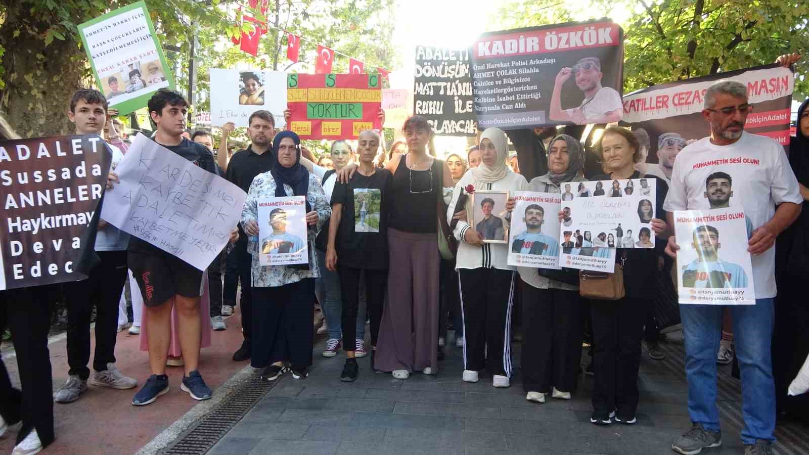 Aileler, kaybettikleri evlatları için yürüdüler: "Mücadeleye devam edeceğiz"