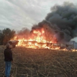 Bağ evi alev topuna döndü, dakikalar içinde kül oldu
