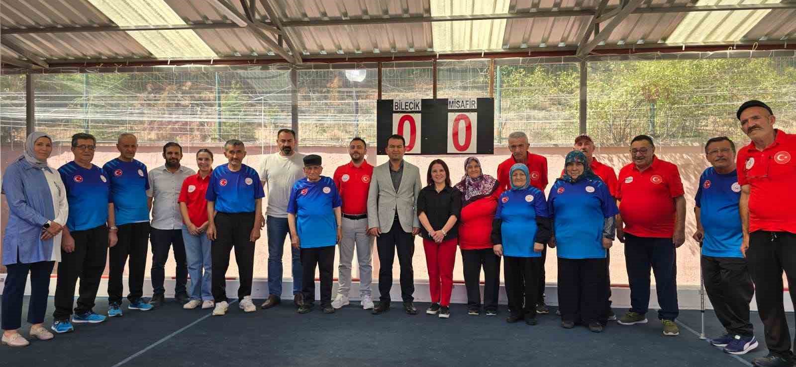 Bilecik Huzurevi, Bocce Turnuvasına galibiyetle başladı