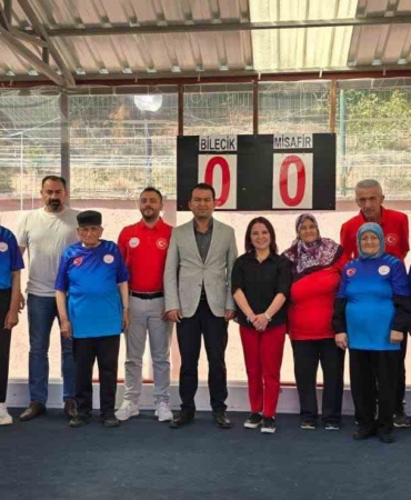 Bilecik Huzurevi, Bocce Thrnuvasına galibiyetle başladı