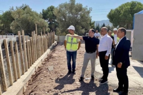 Körfez’de Çamlıtepe Spor Kompleksi için ilk kazma vuruldu