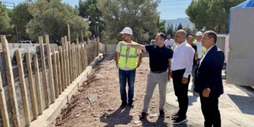 Körfez’de Çamlıtepe Spor Kompleksi için ilk kazma vuruldu