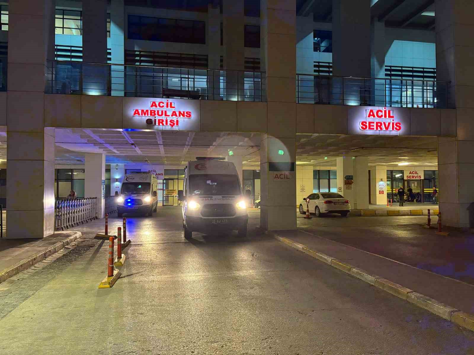 Edirne’de aile faciası: 4 yaralı