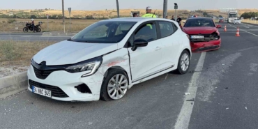 Edirne’de otomobiller çarpıştı: 1 yaralı