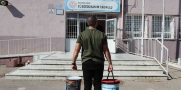 Okullara son 5 yılda 547 bin litre boya desteği