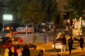 Bursa’da öldüresiye dayak kamerada: 1 yaralı