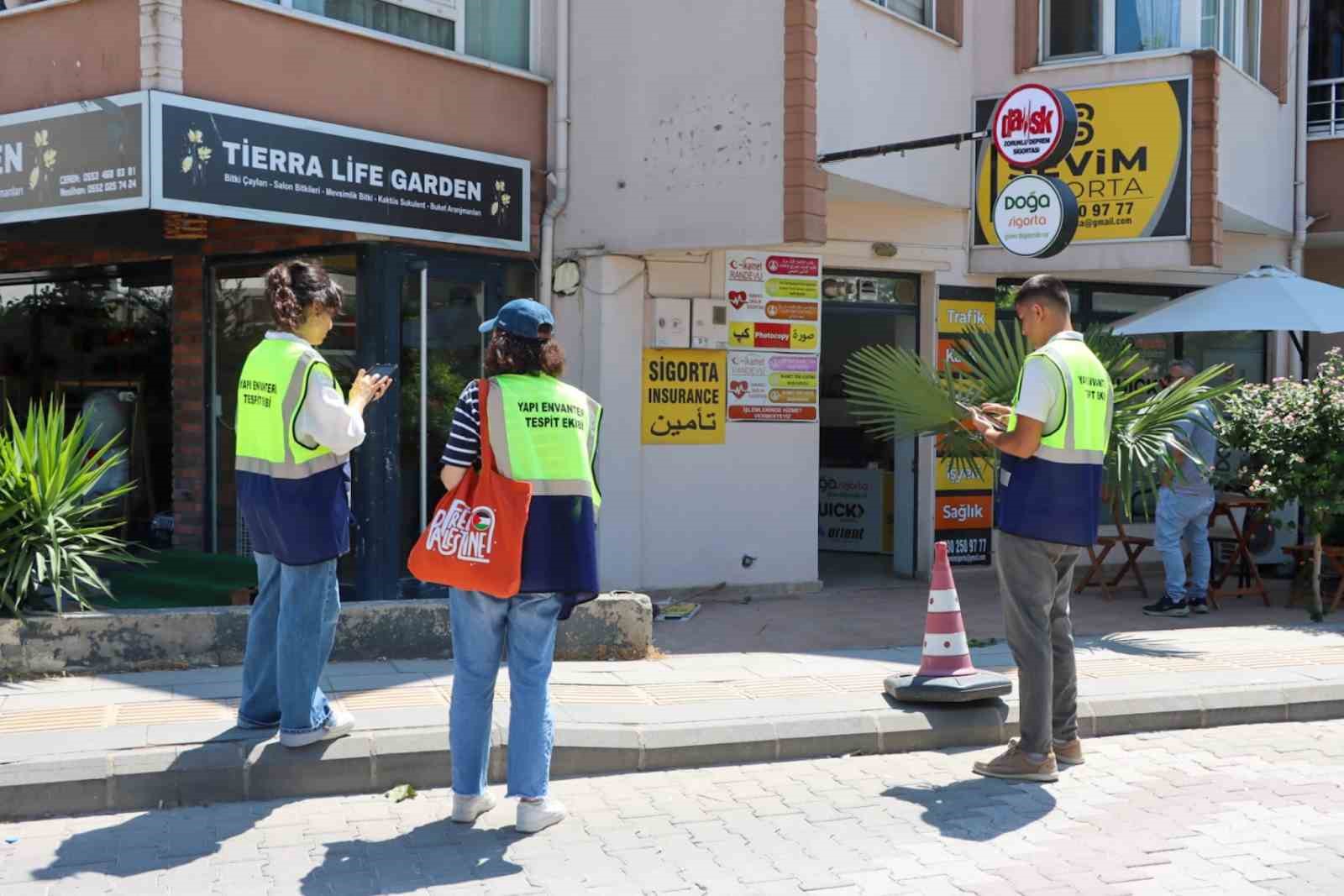 Yalova’da yapı envanteri tespit çalışmaları başladı