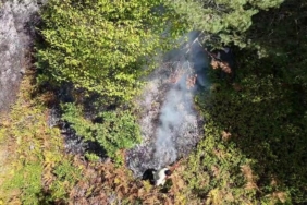 Orman yangınının 2’nci gününde de soğutma çalışmaları sürüyor