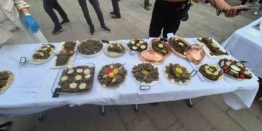 Bağ Bozumu Şenliği’nde sarmalar yarıştı