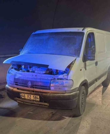 Osmangazi Tüneli’nde araç yangını