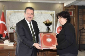 Bilecik’te Altı Nokta Körler Derneği’nden müftülüğe anlamlı görüşme