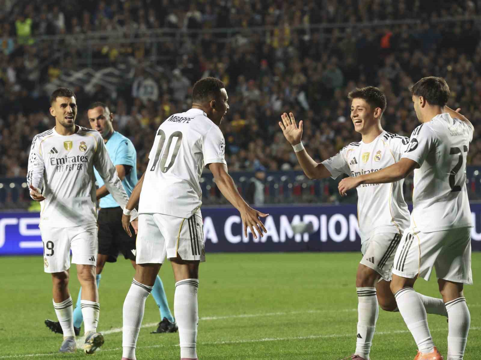 Real Madrid, Almatı’da 5 golle kazandı