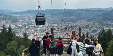 Başarılı öğrencilerin Saraybosna turu