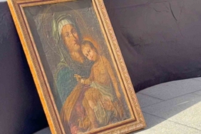 Interpol tarafından 20 yıldır aranan tarihi hat levha İstanbul’da ele geçirildi