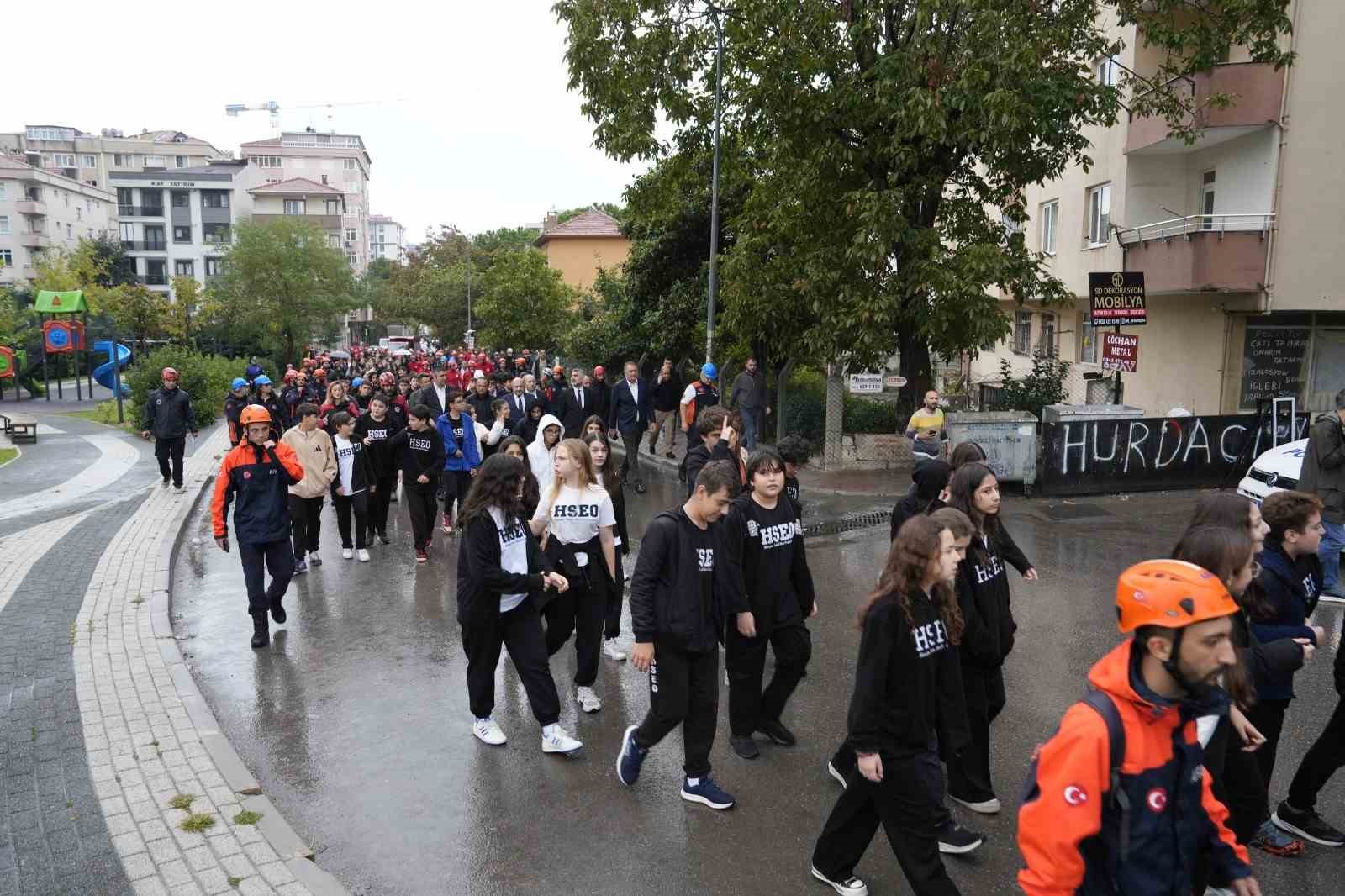 Kartal’da tsunami tatbikatı yapıldı