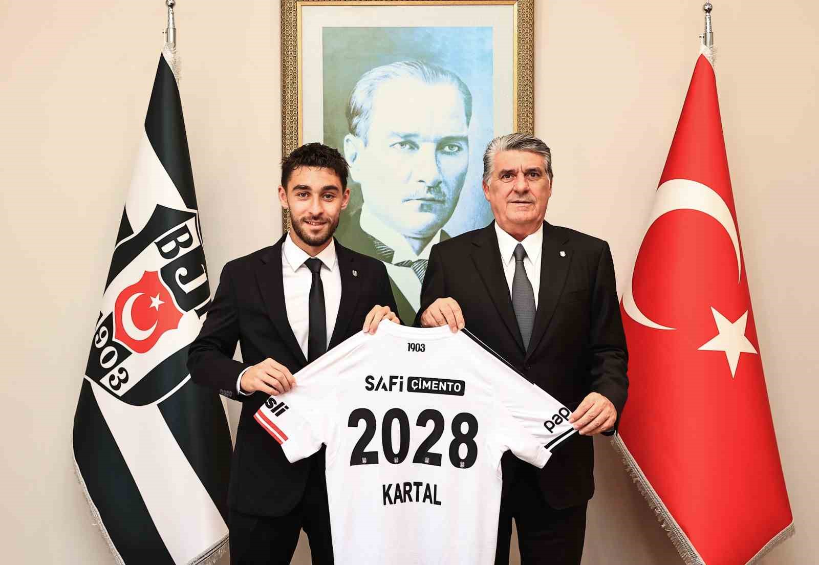 Beşiktaş, Kartal Kayra Yılmaz’ın sözleşmesini uzattı