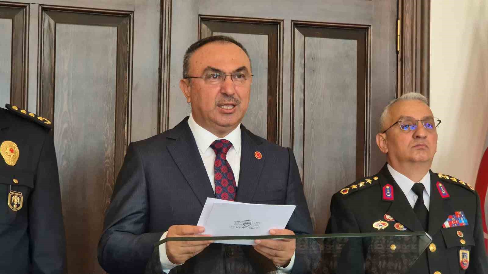 Tekirdağ’da suçla mücadele bilançosu açıklandı