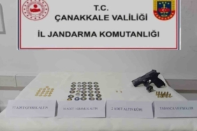 Jandarma çalınan altınları teslim etti