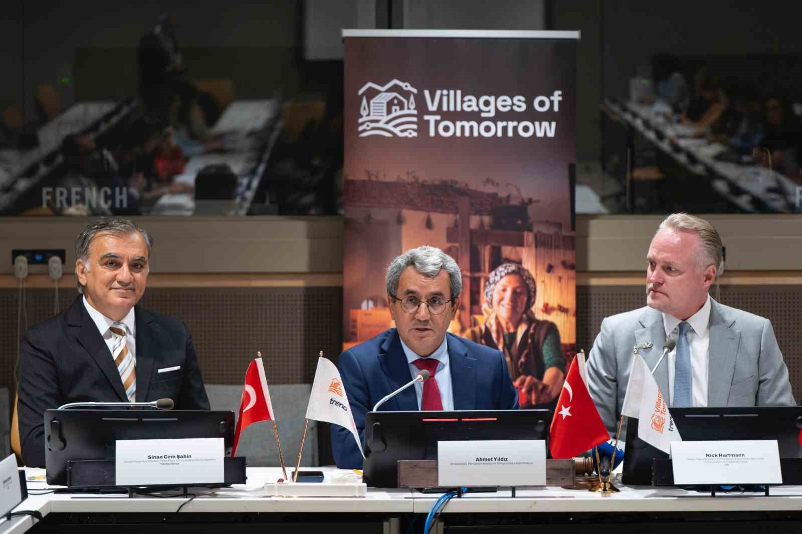 Trendyol, ‘Yarının Köyleri’ projesini Birleşmiş Milletler 80’inci Genel Kurulu kapsamında anlattı