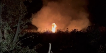 İznik’te korkutan yangın