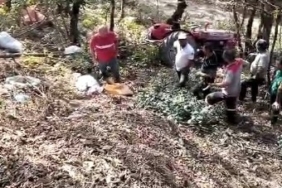 Fındık bahçesinden dönen traktör devrildi, sürücü hayatını kaybetti