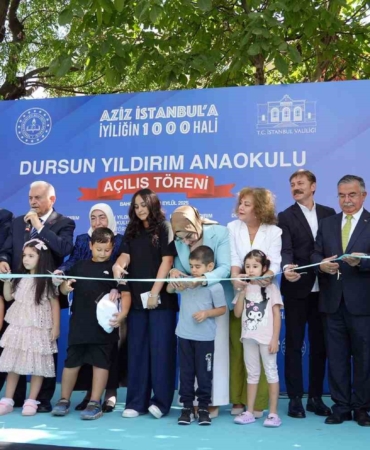 Bahçelievler’de Dursun Yıldırım Anaokulu’nun açılışı yapıldı