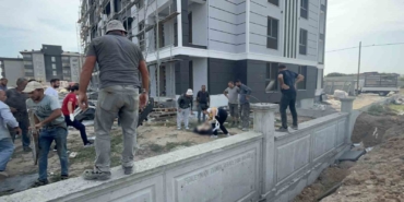 Çorlu’da 5. kattaki iskeleden düşen işçi hayatını kaybetti