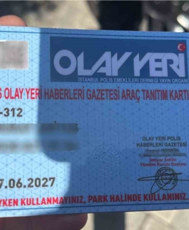 "Resmi hizmete mahsustur" kartıyla trafiğe çıkılan aracın sahibiyle ilgili yeni gelişme