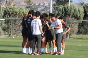 Ümit Milli Futbol Takımı, Hırvatistan maçının hazırlıklarını sürdürdü