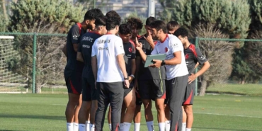 Ümit Milli Futbol Takımı, Hırvatistan maçının hazırlıklarını sürdürdü