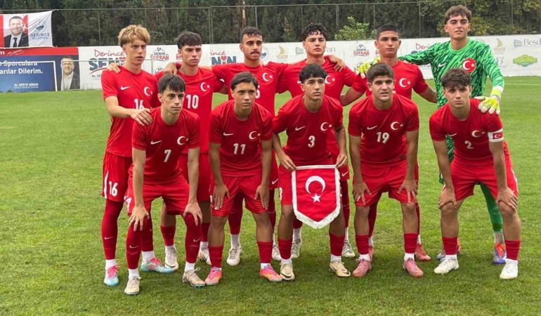 Hazırlık maçı: Türkiye U17: 3 - Moldova U17: 2