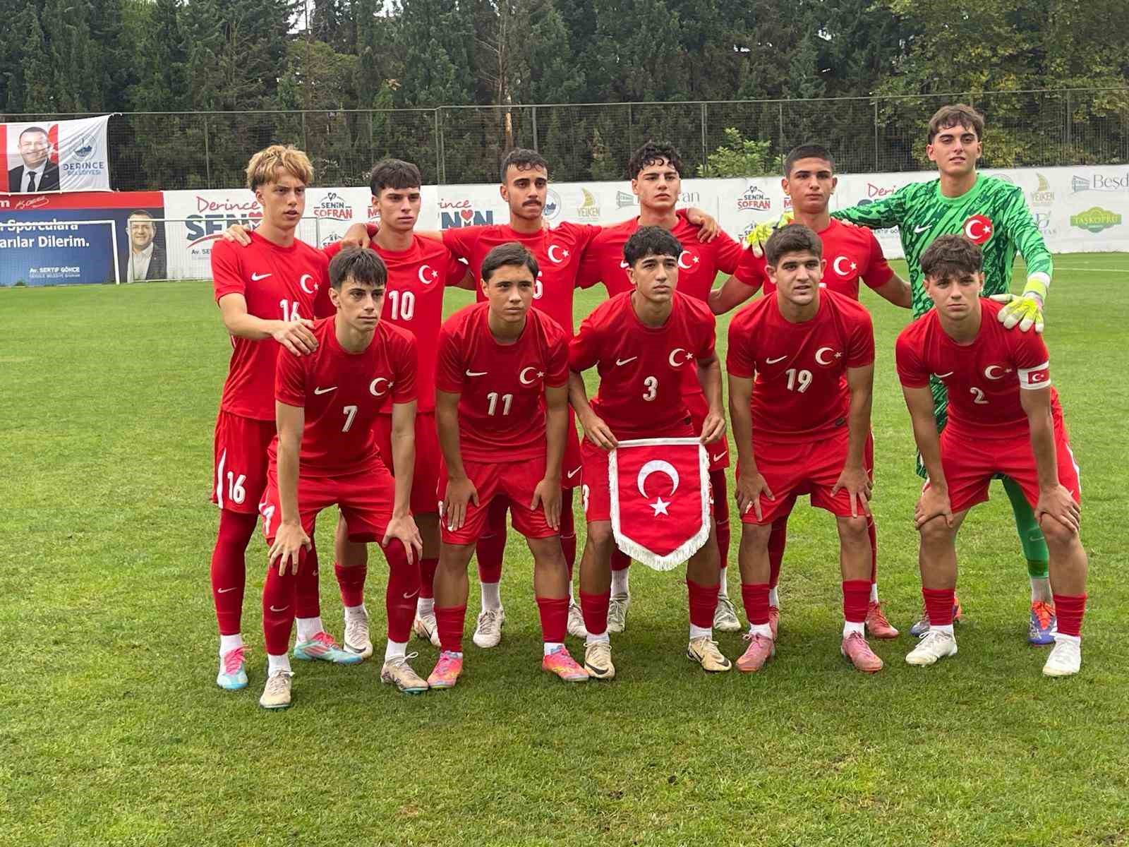 Hazırlık maçı: Türkiye U17: 3 - Moldova U17: 2