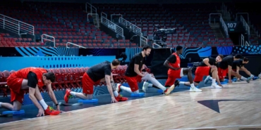 A Milli Erkek Basketbol Takımı, Sırbistan maçı hazırlıklarını sürdürdü